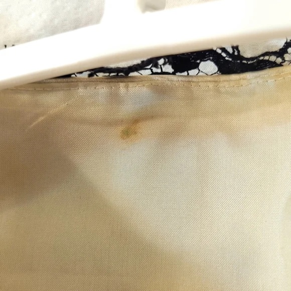 Ann Taylor Strapless Lace Bodice Dress - Picture 6 of 8